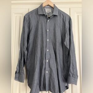 Ted Baker Endurance 100% Cotton Long Sleeved Button Down Shirt 16.5 32/33